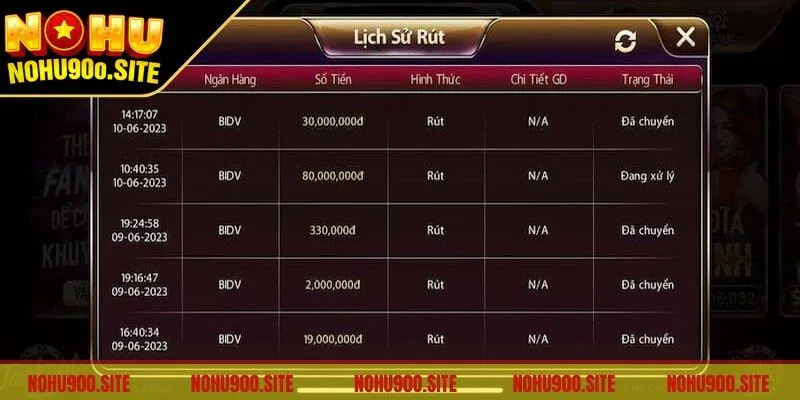 Tuân thủ hướng dẫn, quy định về hạn mức rút tiền Nohu90